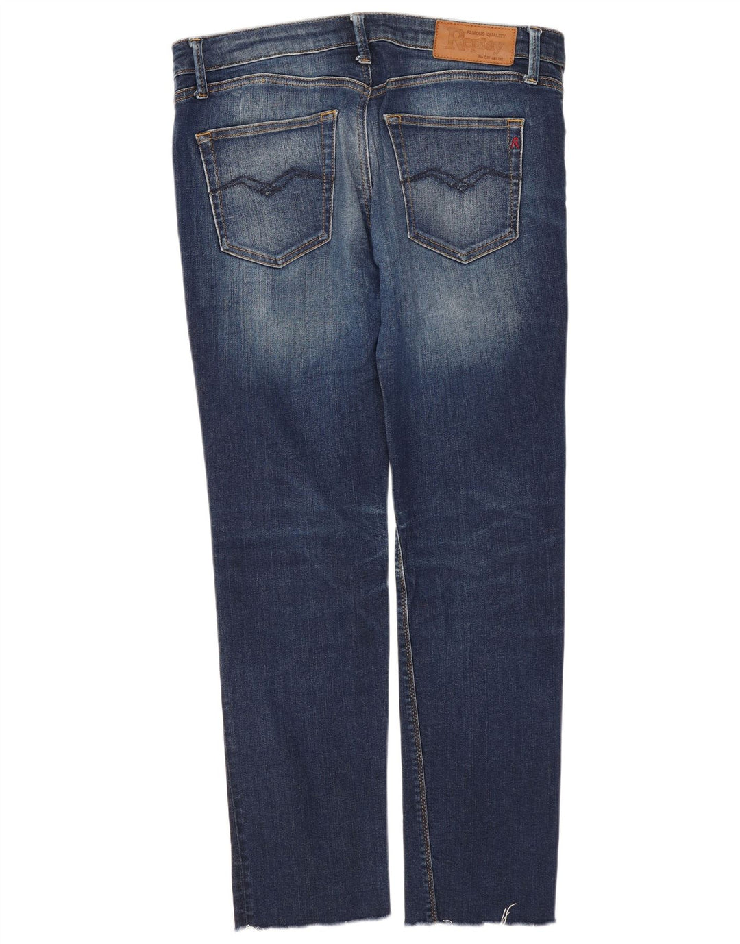 Replay Jean Slim Femme W32 L27 Bleu