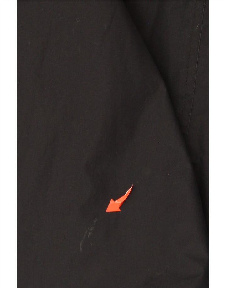 HOBBS Manteau réversible à motif abstrait pour femme UK 16 Large Noir