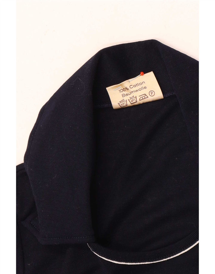 Etienne Aigner Polo IT 50 Bleu Marine Moyen Coton Homme