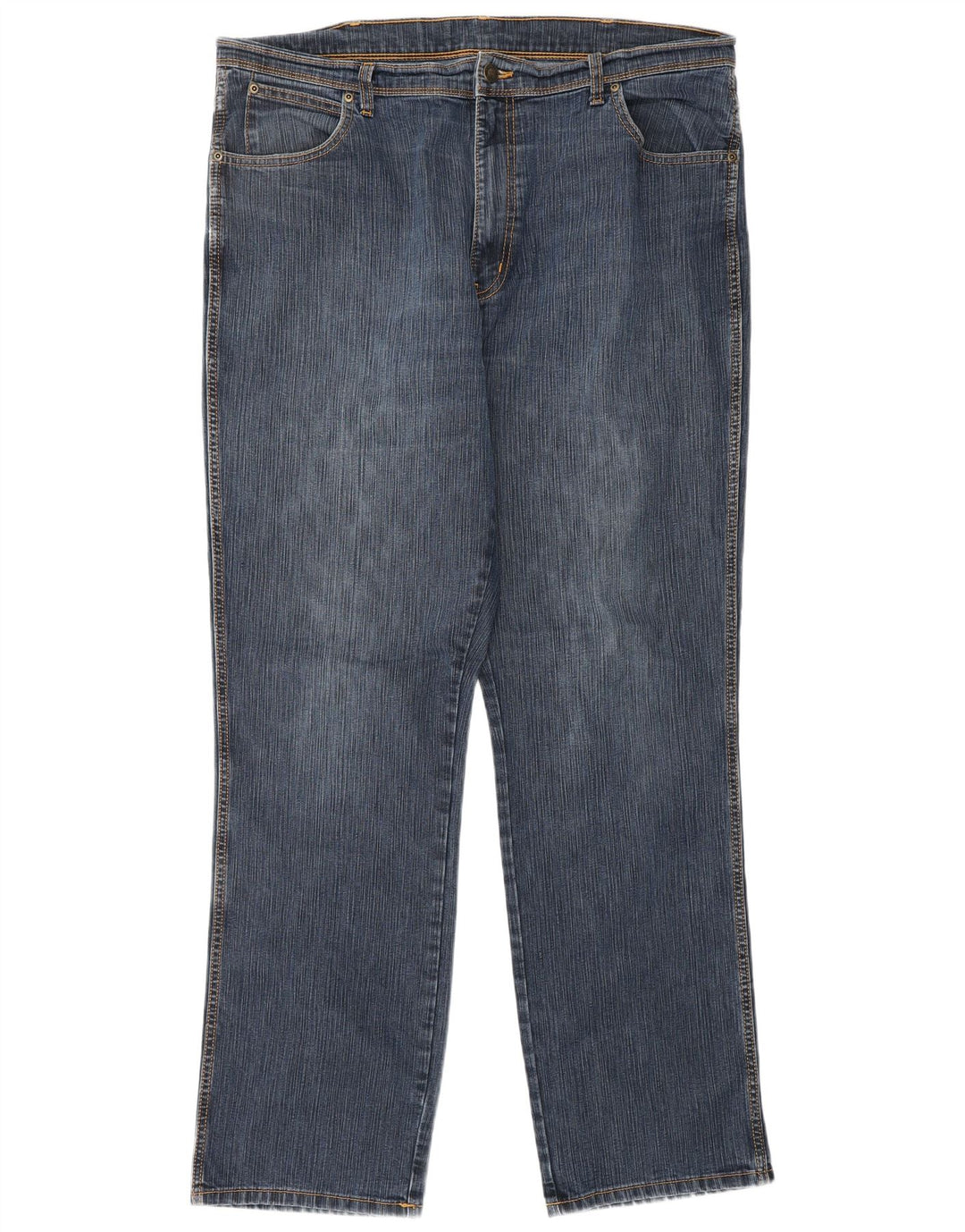WRANGLER Jean droit coupe régulière homme W40 L34 bleu coton