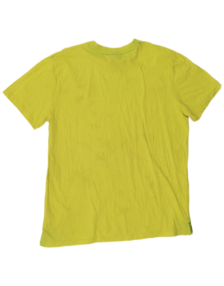 Umbro T-Shirt Homme Top 2XL Jaune Coton