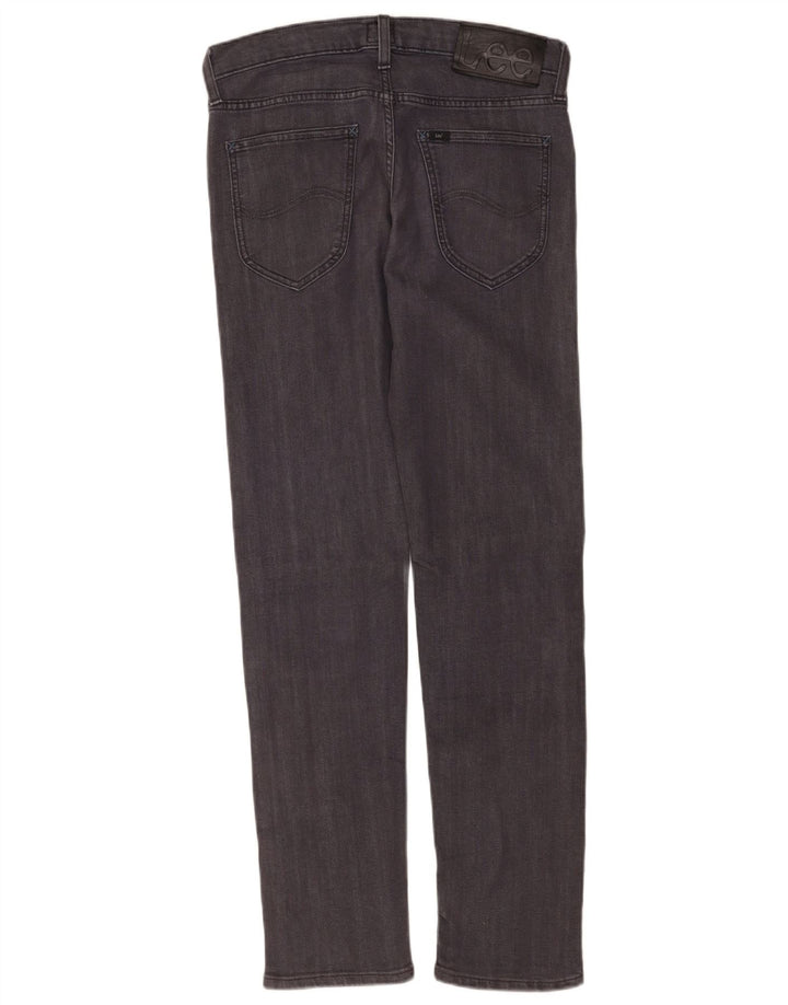 Lee Femme Daren Zip Fly Slim Jeans W30 L32 Gris Coton