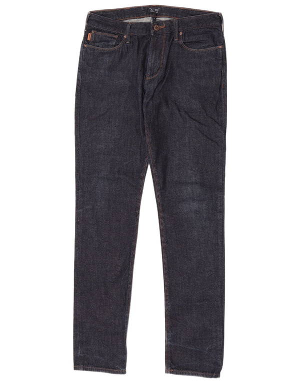 Armani Jeans Slim Homme W31 L33 Bleu Marine Coton