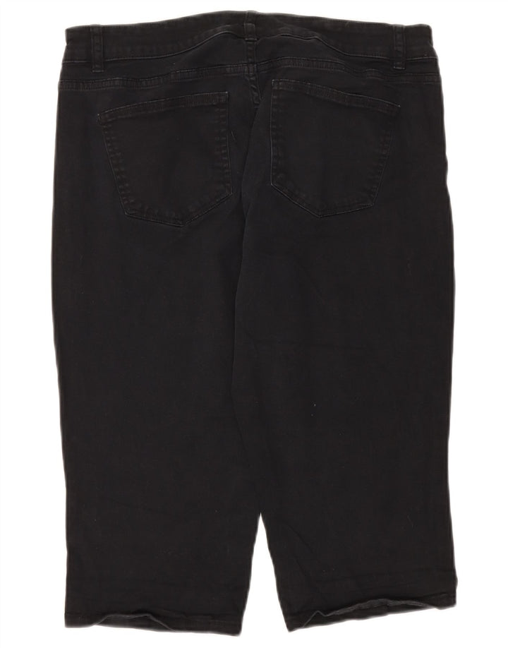 CHAPS Bermuda Femme US 12 Large W34 Coton Noir
