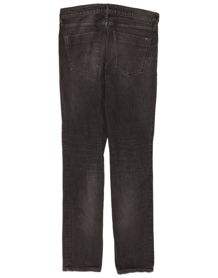 Tommy Hilfiger Jean Slim Homme W33 L34 Gris Coton