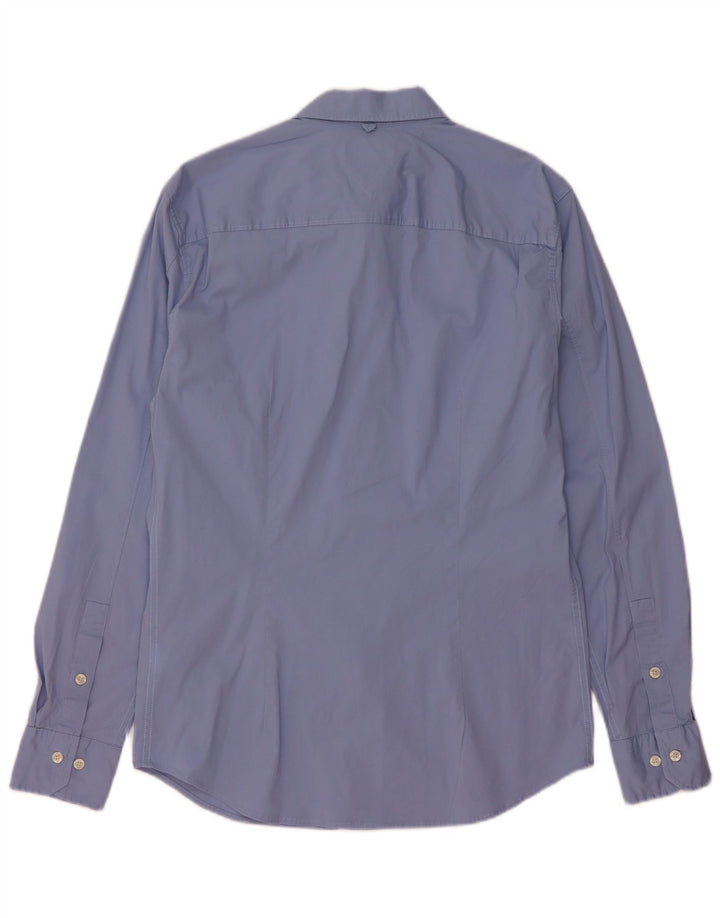 Tommy Hilfiger Chemise Slim Fit Homme Bleu Coton