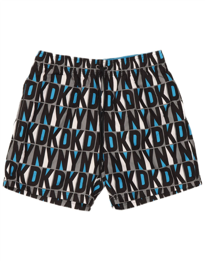 Dkny Short de Bain Graphique Homme Moyen Multicolore Polyester