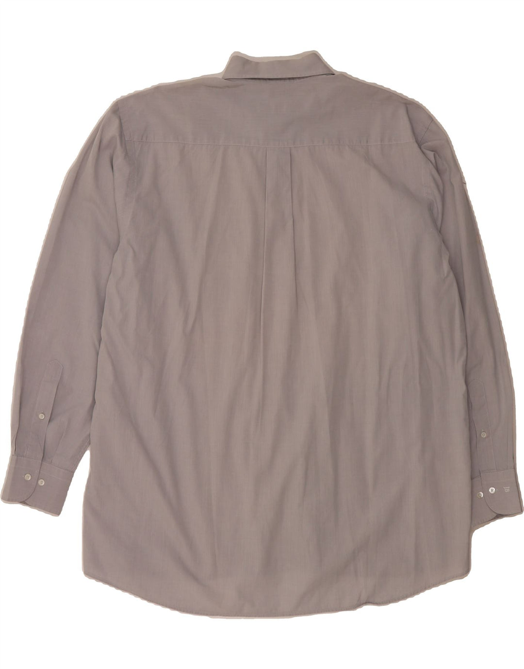 JACQUES BRITT Mens Shirt 2XL Grey Vintage Jacques Britt and Second-Hand Jacques Britt from Messina Hembry 