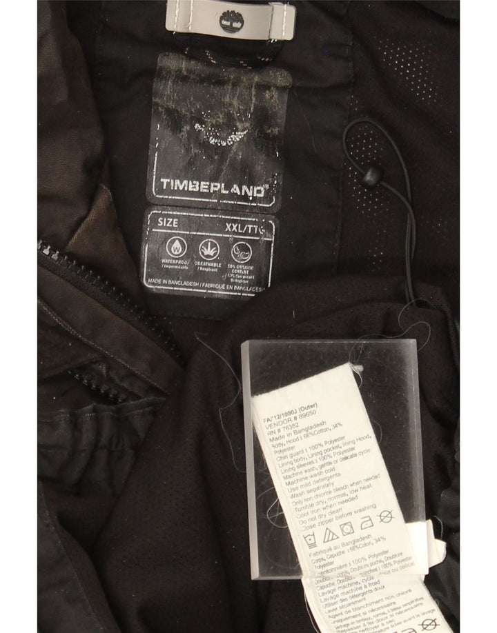 Timberland Veste coupe-vent pour homme UK 44 2XL Coton noir
