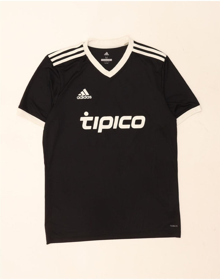 Adidas T-shirt graphique pour homme Noir moyen Polyester Sports