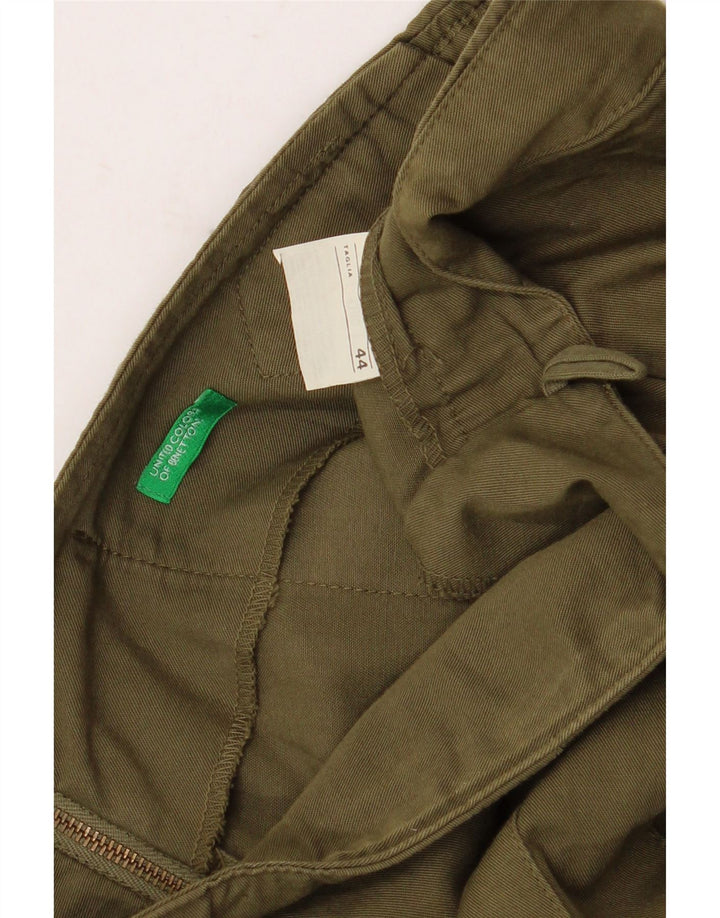 Benetton Jupe trapèze IT 44 Medium W32 Kaki |