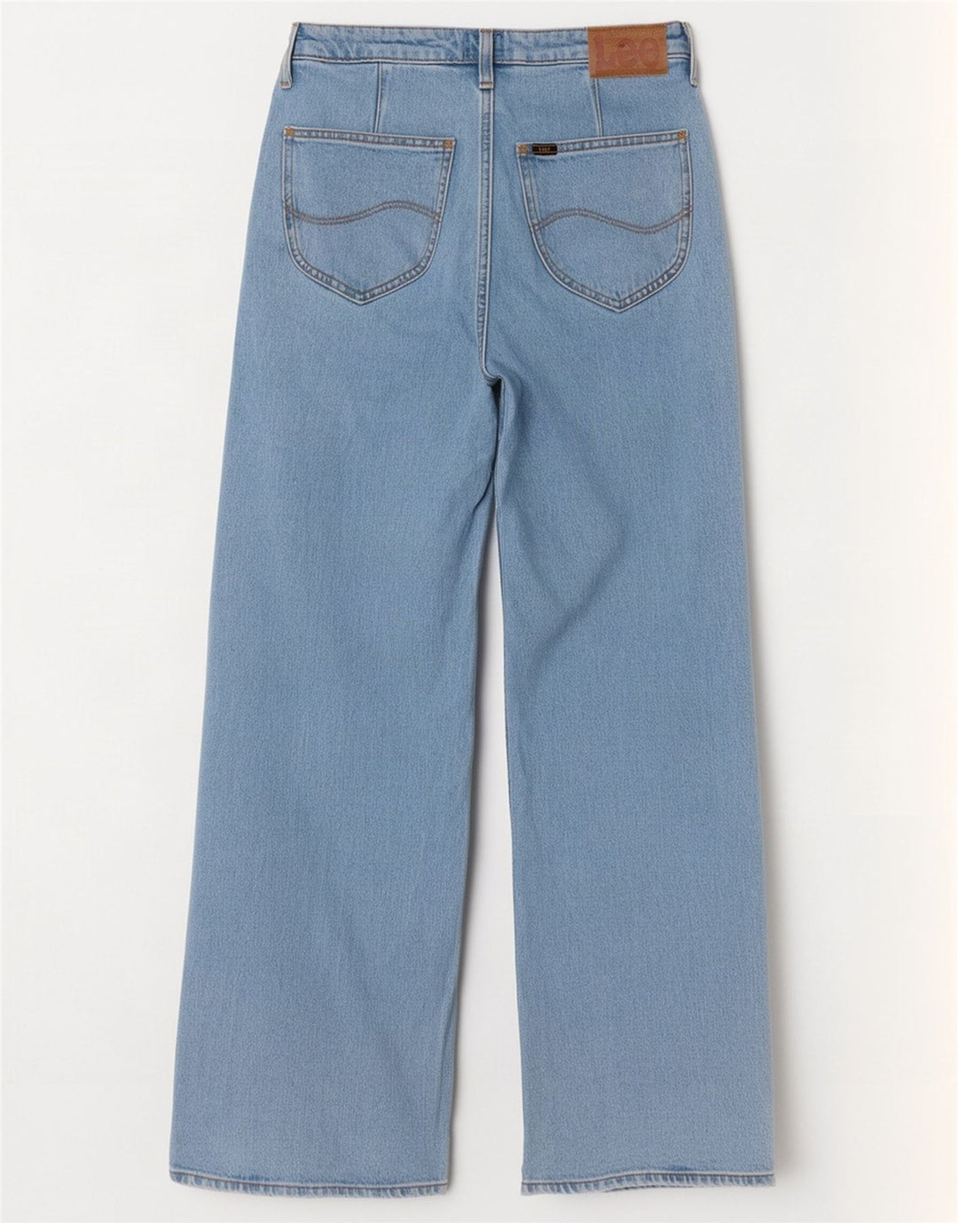 Lee Femme Stella Jean Large W29 L31 Bleu Coton