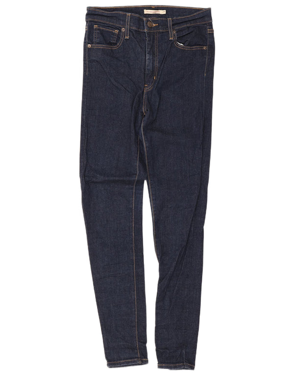 Levi's Jean Mile High Super Skinny W29 L30 Femme Bleu Marine Coton