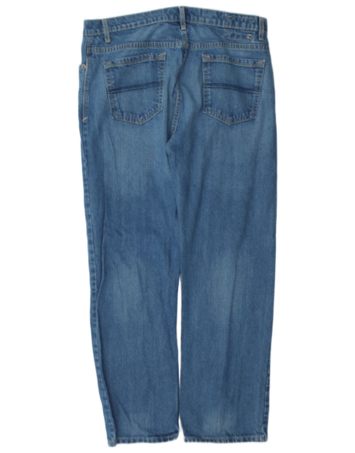 Marks & Spencer Jean droit Blue Harbor homme W36 L31 coton bleu