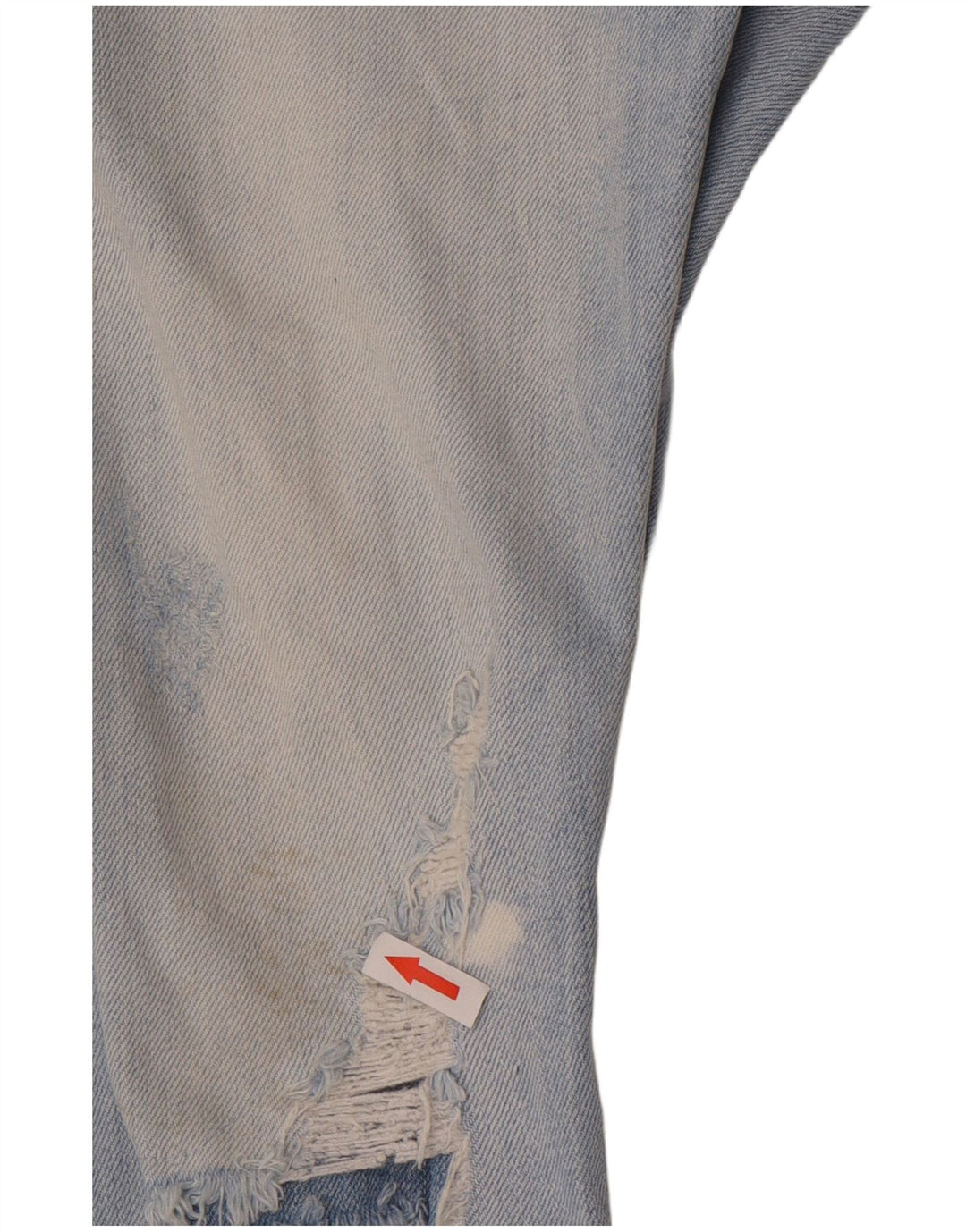 Zara Jean slim vieilli pour homme EU 42 Large W32 L26 Bleu