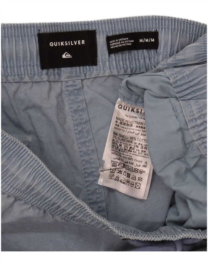 Quiksilver Short de Sport Regular Fit Regular Fit Homme Coton Bleu Moyen
