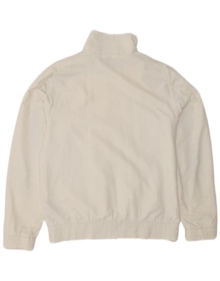 KAPPA Veste de Survêtement Homme Petit Blanc Polyester