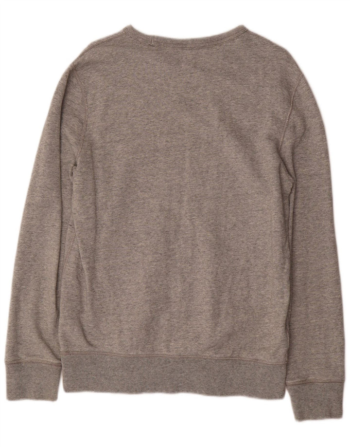 Gap Sweat-Shirt Homme Gris Moyen Moucheté Coton