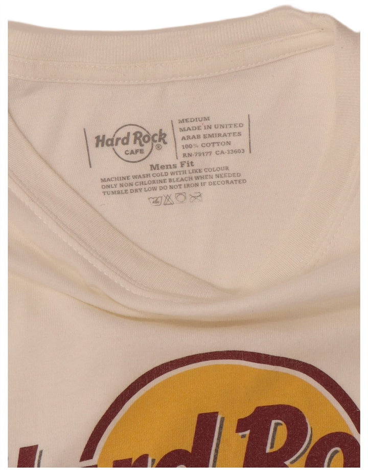 HARD ROCK CAFE T-Shirt Graphique Londres Homme Blanc Moyen Coton