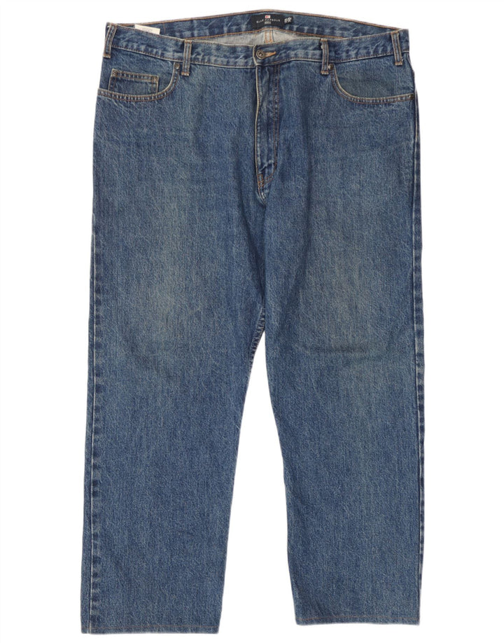 Marks & Spencer Jean droit Blue Harbour W40 L26 homme bleu coton