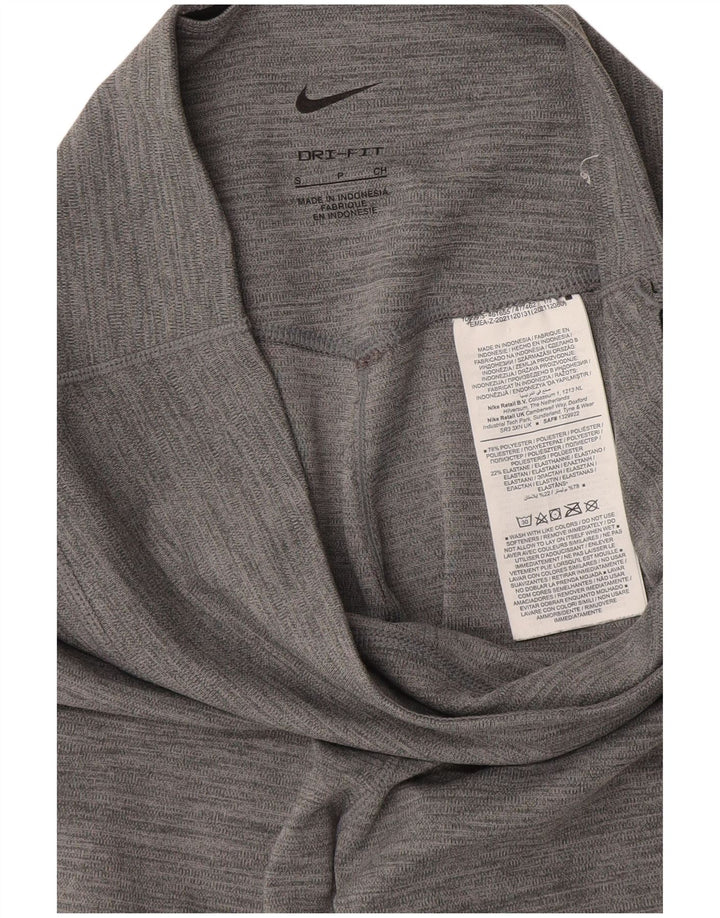 Nike Legging Dri Fit pour femme UK 8 Petit polyester moucheté gris