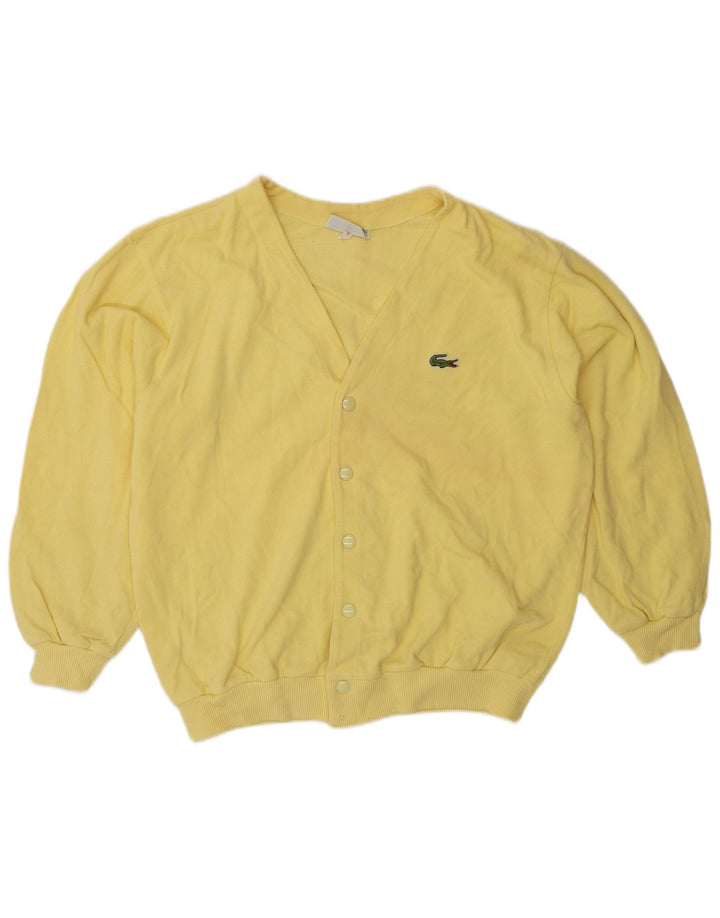 Lacoste Homme Survêtement Top Veste Taille 3 Petit Coton Jaune