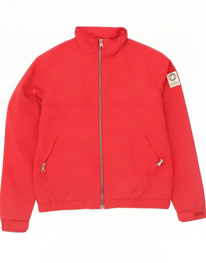 Murphy & Nye Veste de pluie pour homme UK 38 Rouge moyen Polyester