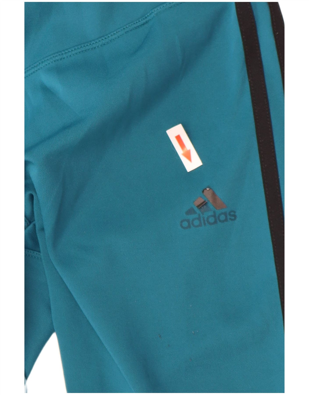Adidas Climalite Leggings UK 8/10 Petit Bleu Polyester