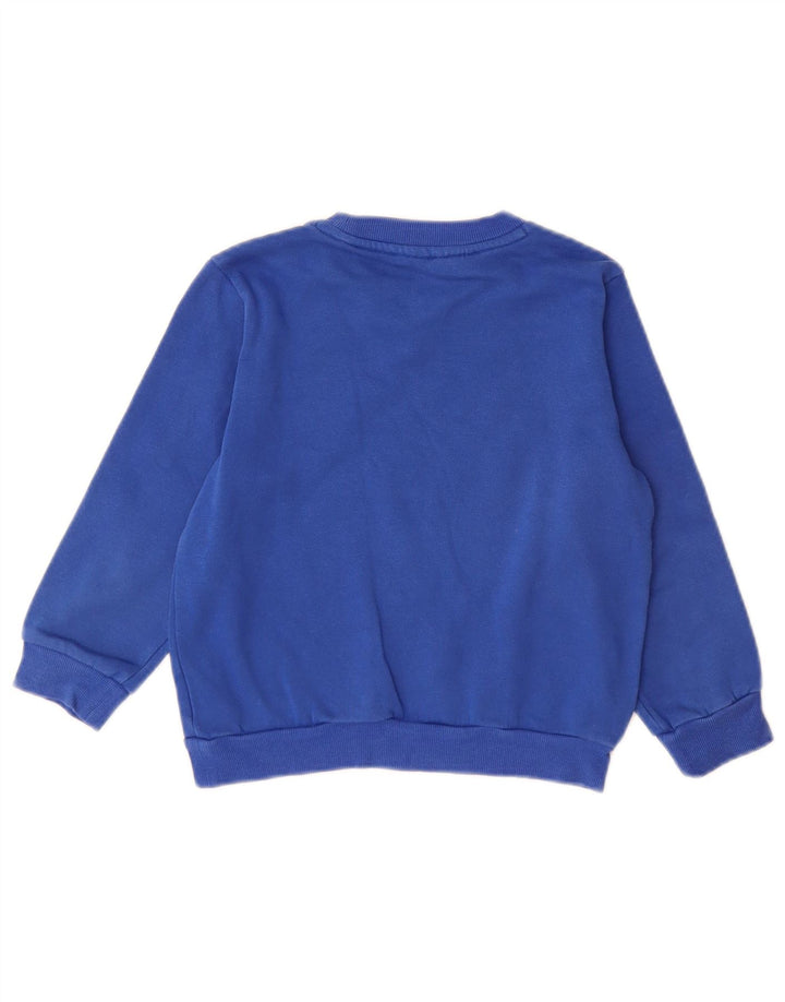 Adidas Sweatshirt Jumper Garçon 6-7 ans Bleu Coton