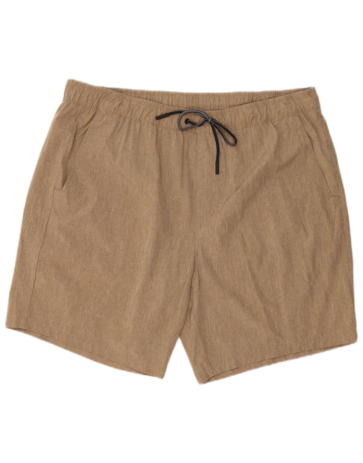 Eddie Bauer Short Chino Homme 2XL W42 Beige Polyester