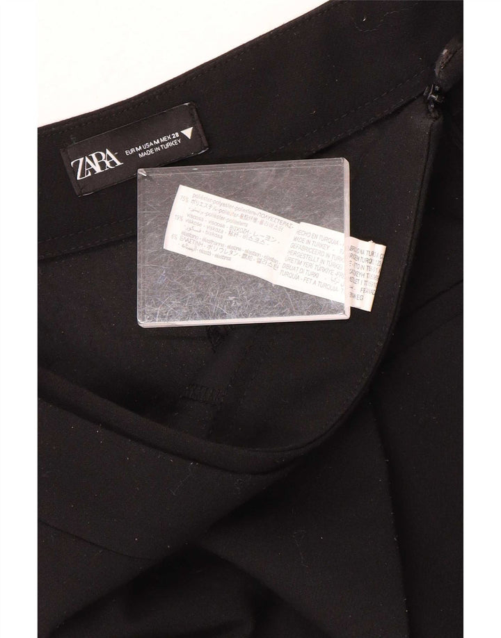 Zara Short décontracté pour femme Medium W28 Noir Polyester