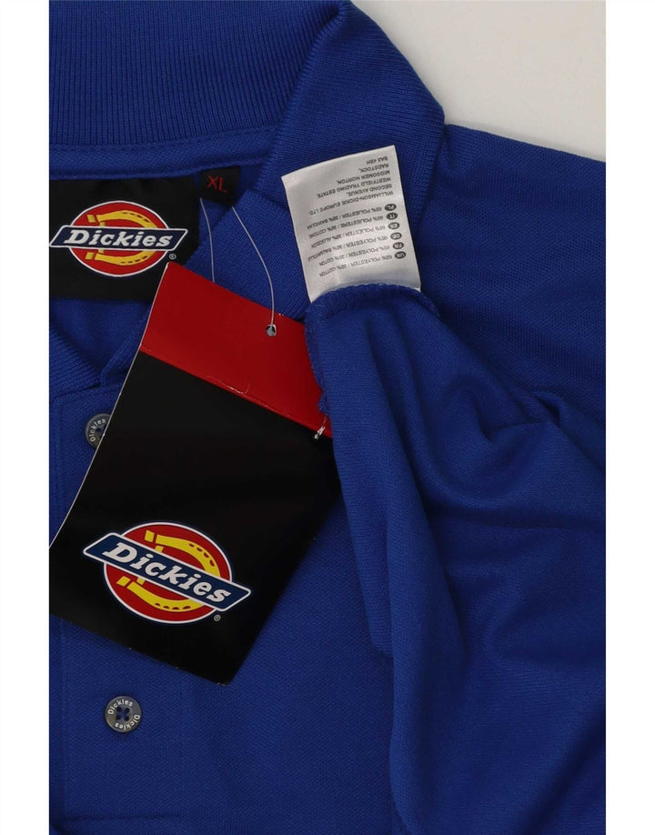 Dickies Polo Homme XL Bleu Polyester