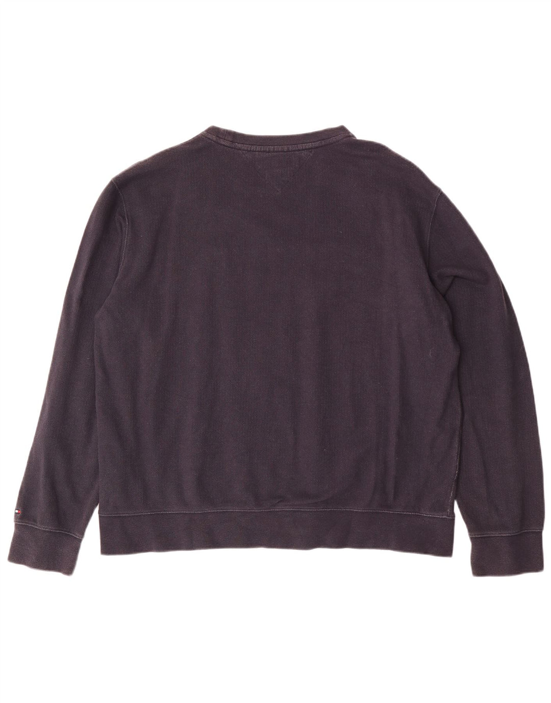 TOMMY HILFIGER Sweat-shirt graphique pour homme 2XL en coton bleu marine