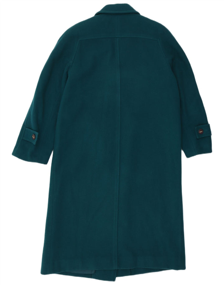 Your Sixth Sense Manteau double boutonnage pour femme US 14 XL Vert Laine vierge