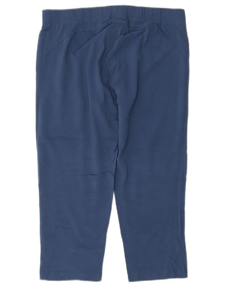 DIADORA Womens Capri Leggings UK 12 Medium  Blue