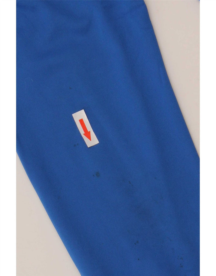 Nike Hommes Dri Fit Survêtement Top Veste Grand Bleu Colorblock Polyester