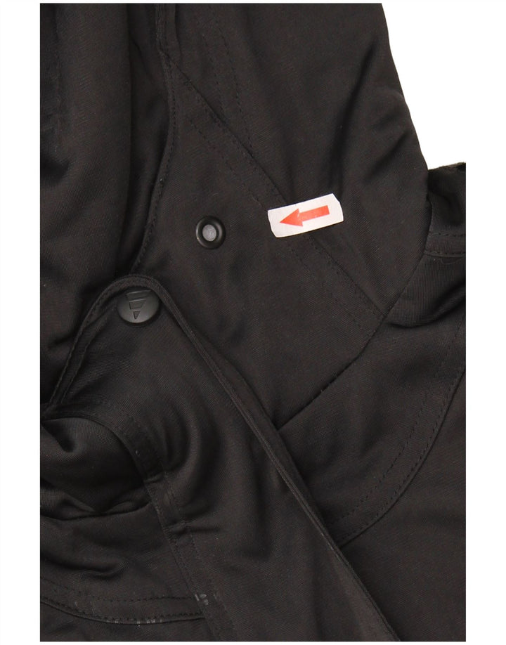 ADIDAS Veste de survêtement à capuche surdimensionnée pour femme UK 14 Large Noir