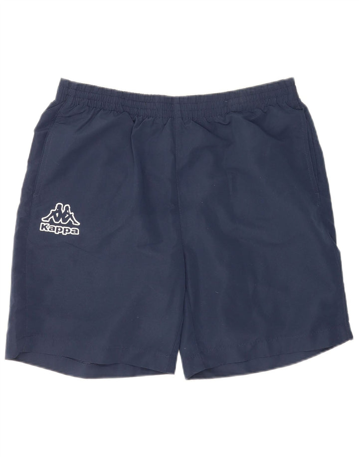 Kappa Short de sport homme grand bleu marine polyester