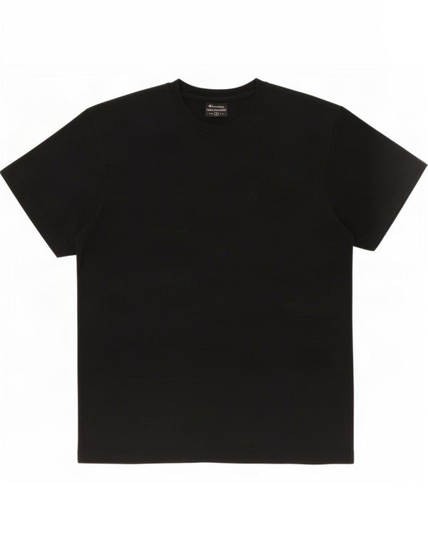 Champion T-Shirt Femme UK 16 Large Noir