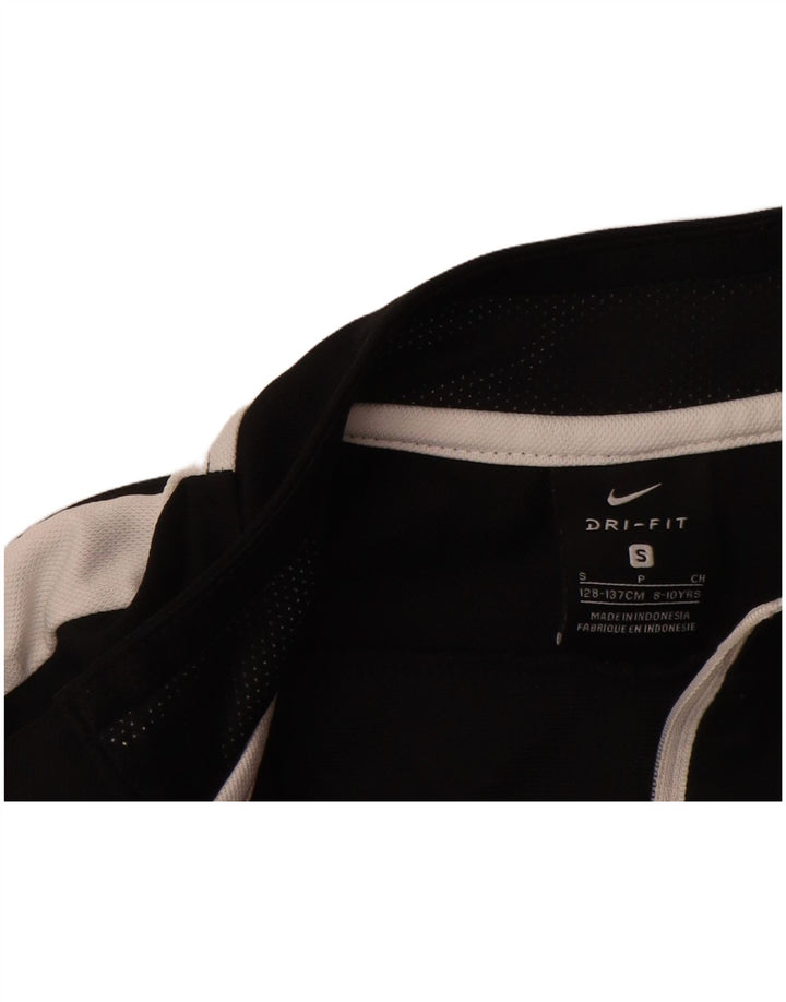NIKE Veste de survêtement Dri Fit pour garçon 8-9 ans Petit Noir Colorblock