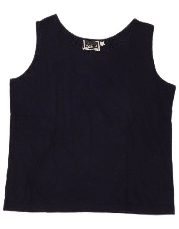 Luisa Spagnoli Débardeur pour femme UK 10 Small Bleu marine