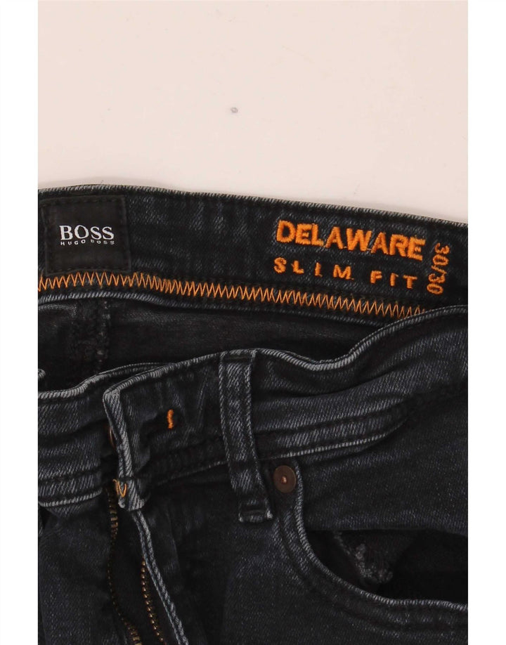 Hugo Boss Jean Slim Delaware W30 L30 Homme Noir