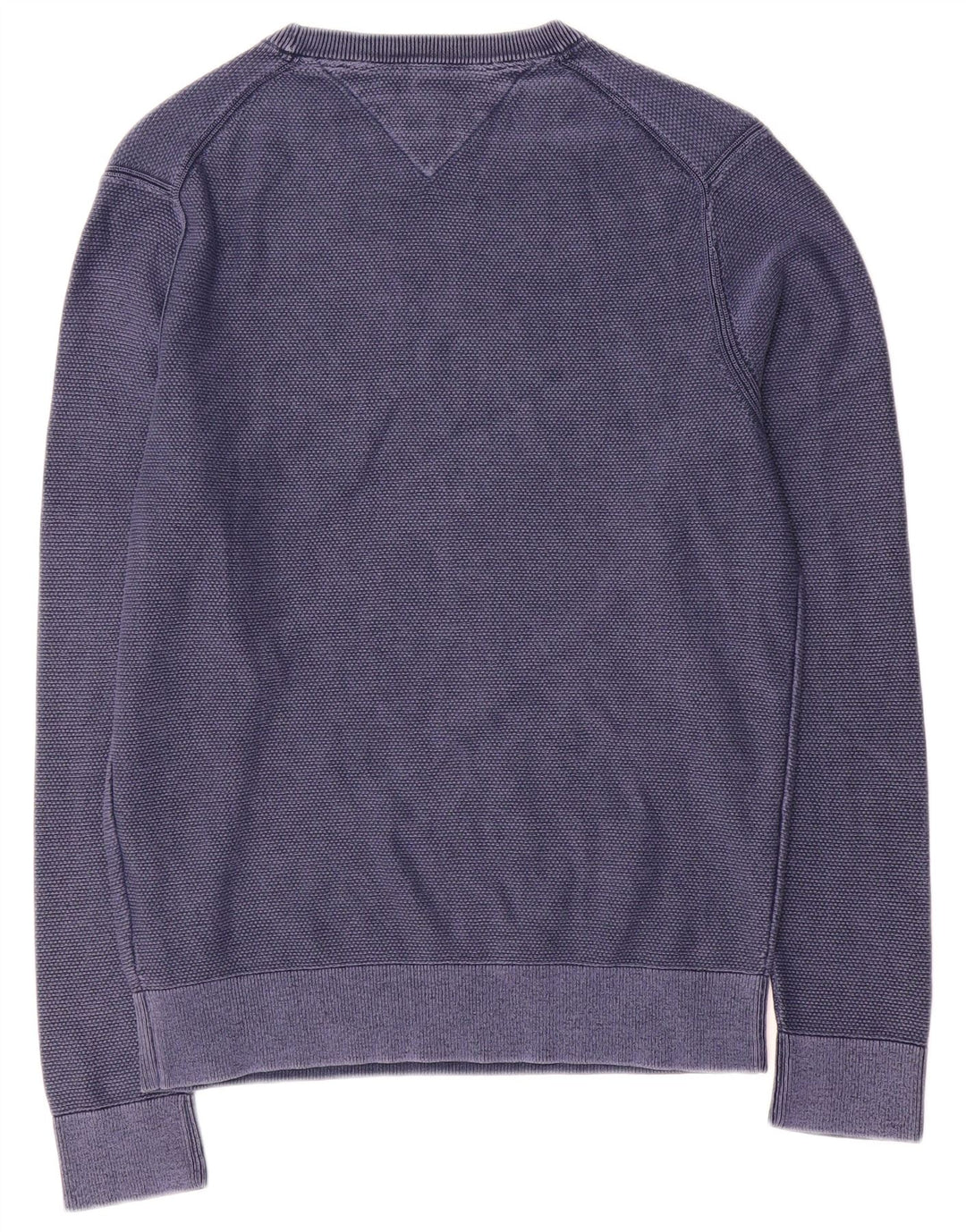 Tommy Hilfiger Pull Ras du Cou Homme Bleu Marine Moyen