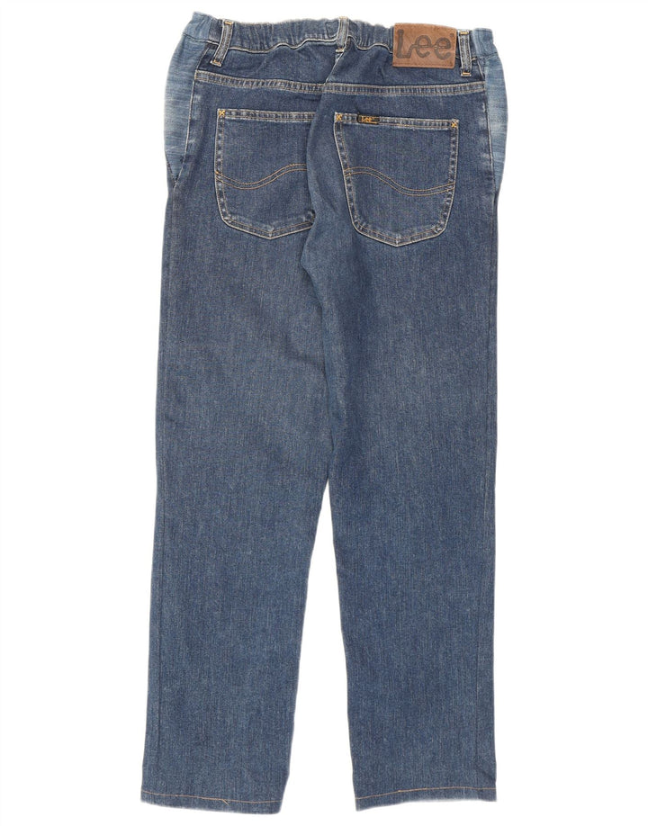 Lee Jean Droit Brooklyn Homme W31 L28 Bleu Coton