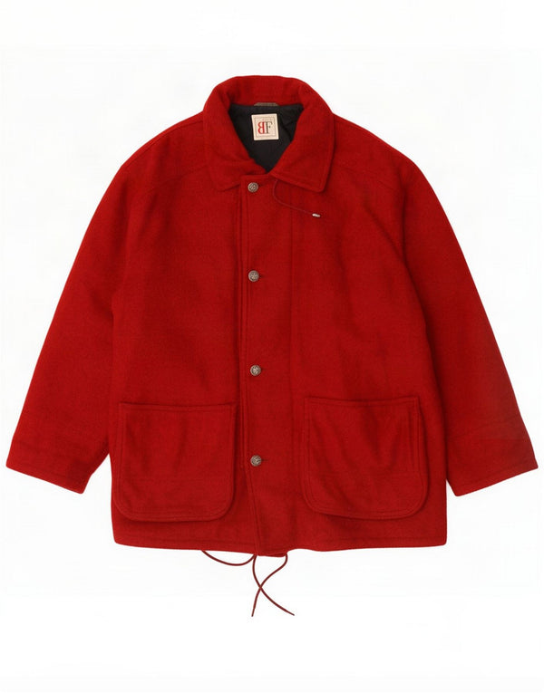 Belfe & Mens Utility Jacket IT 50 Large Red