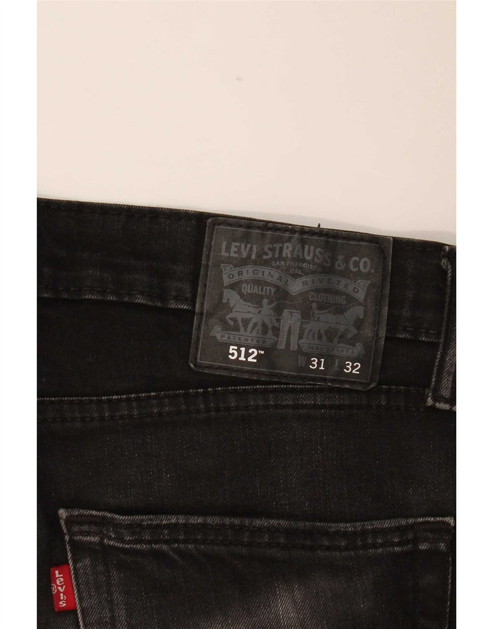 Levi's Jean Slim Fuselé W31 L32 Homme Noir Coton