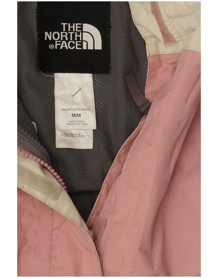 The North Face Veste de pluie pour femme UK 12 Nylon color block rose moyen