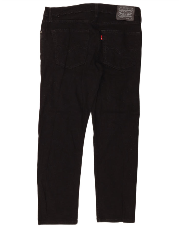 Levi's Jean 502 Tapered Homme Noir Coton W36 L30