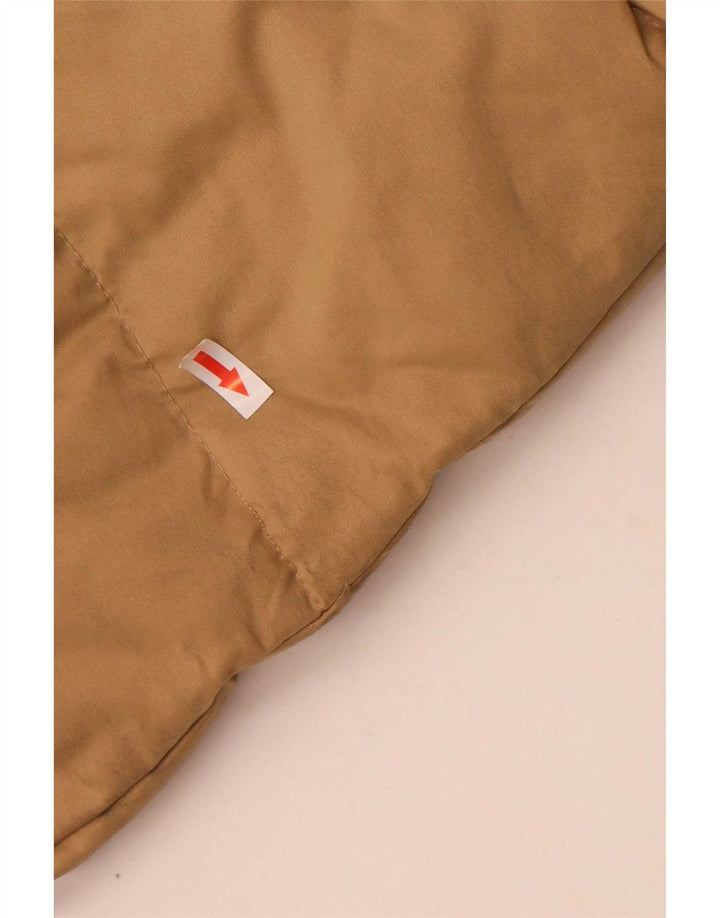 Levi's Veste matelassée à capuche homme UK 40 Large Beige Nylon