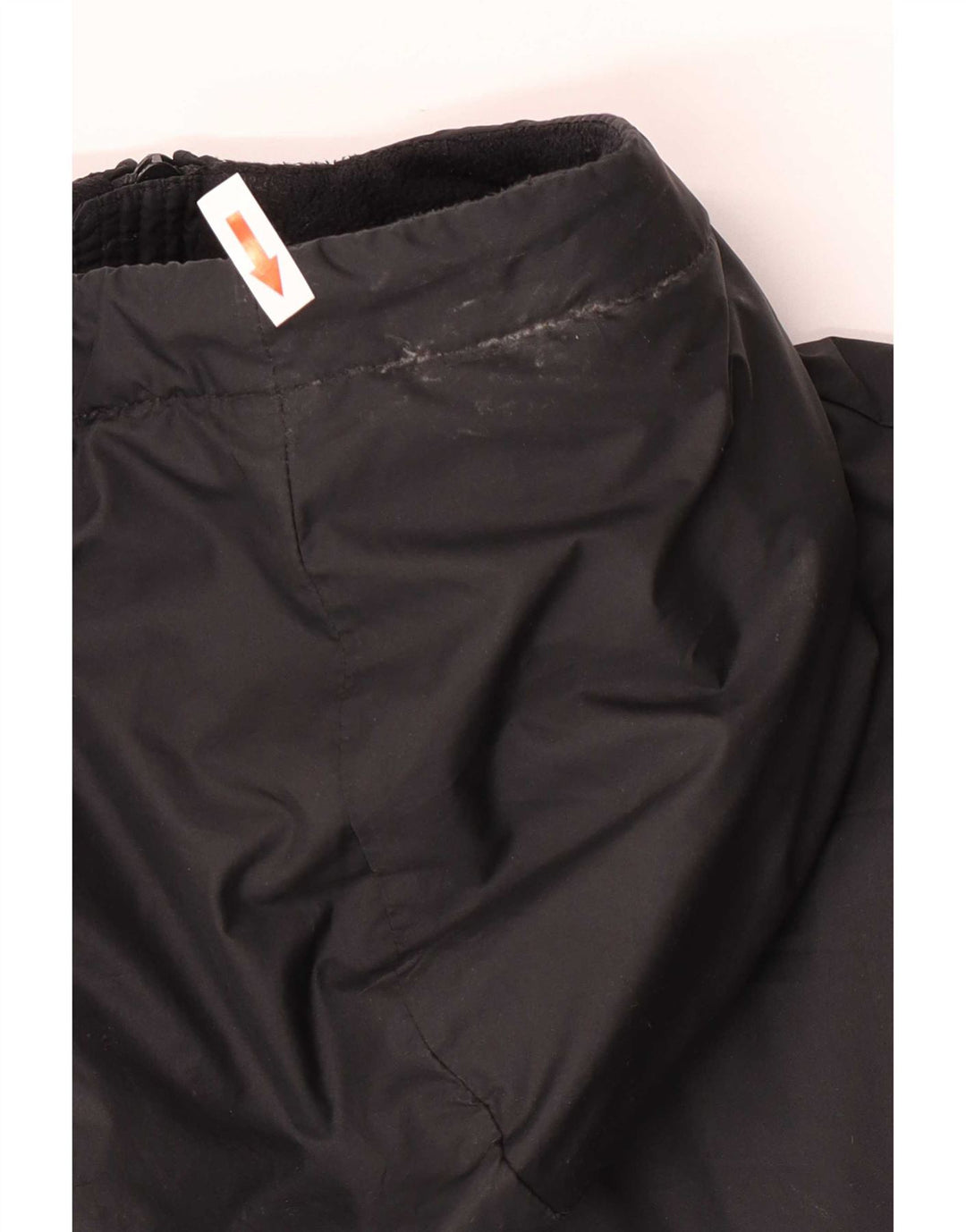 Nike Veste coupe-vent à capuche pour homme UK 40 Large Noir Colorblock Polyester